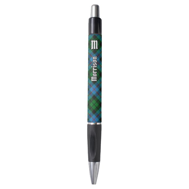Bolígrafo Clan Morrison Hunter Tartan Pen (Frente vertical)