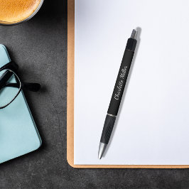 Bolígrafo Clásico de script de nombre negro