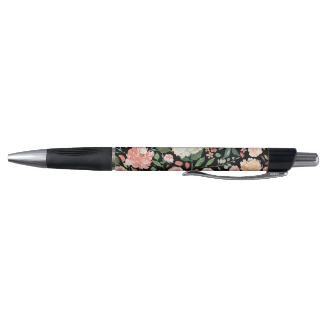 Bolígrafo Color del Personalizado floral de color acuático R (Parte de abajo)