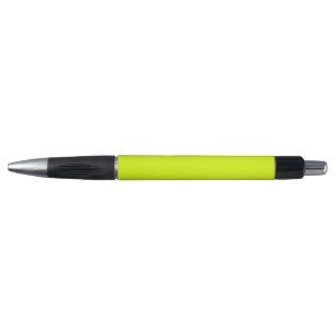 Bolígrafo Color sólido Neon Chartreuse   Color de moda