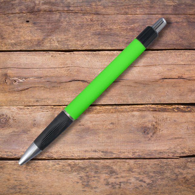 Bolígrafo Color sólido verde neón | Clásica (Subido por el creador)