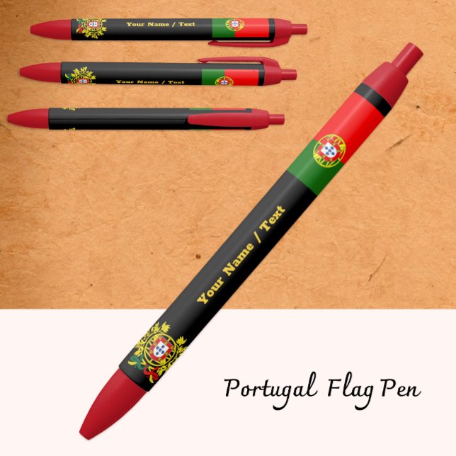 Bolígrafo con bandera portuguesa, Portugal / Perso (Subido por el creador)