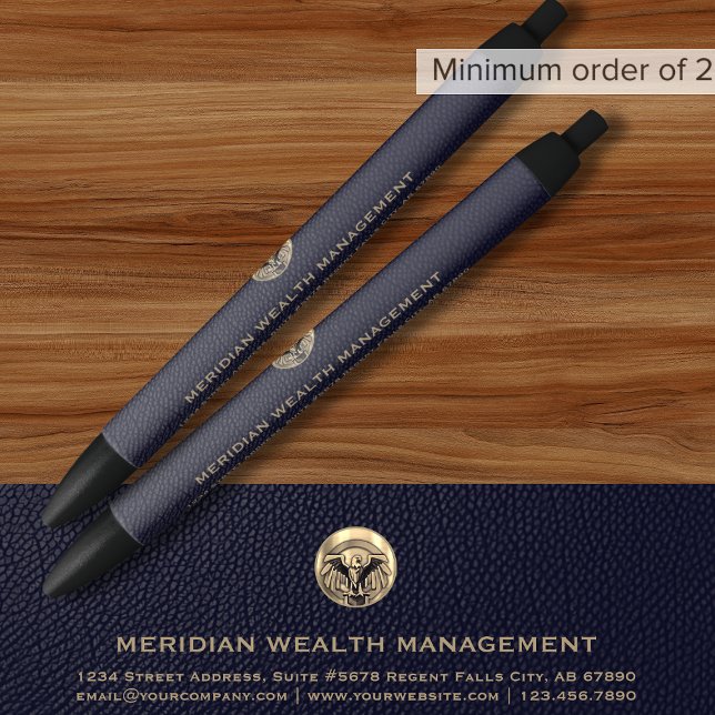 Bolígrafo con logotipo de oro cepillado (Subido por el creador)