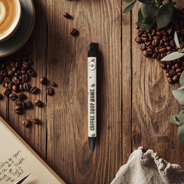 Bolígrafo con logotipo personalizado y nombre de l (Subido por el creador)