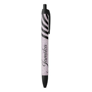 Bolígrafo con tinta negra y nombre ombre de purpur