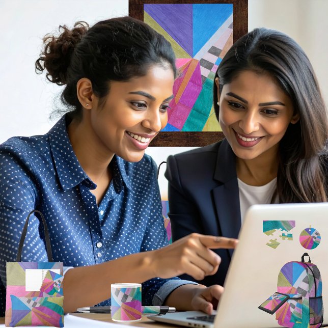 Bolígrafo "Converge" (Get the full “Converge” collection at: https://bit.ly/SmartArtIIZazzle. )