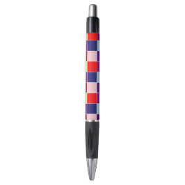 Bolígrafo Cuadrados Multicolores