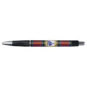 Bolígrafo Cuadros Escoceses Royal Stewart Rojo Negro Robert