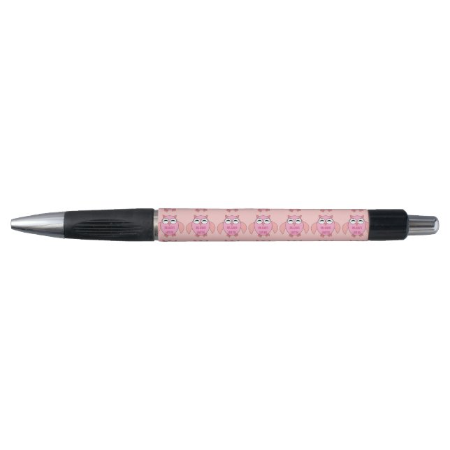Bolígrafo Cute Mensaje De Amor Owl Pens (Anverso)