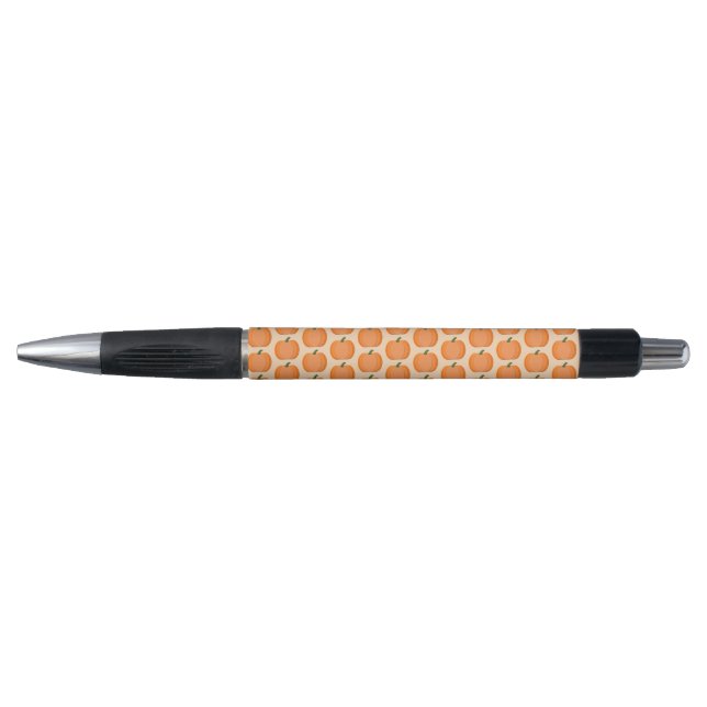 Bolígrafo Cute Naranja Sexo Neutral Calabaza Patterada (Anverso)