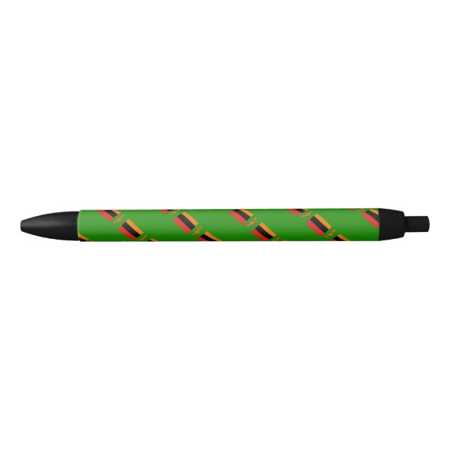 Bolígrafo de balanza de bandera de Zambia (Anverso)