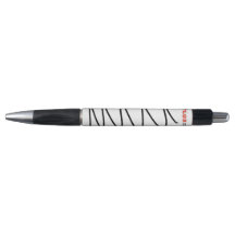 Bolígrafo de bolilla Flux Swirl - Negro
