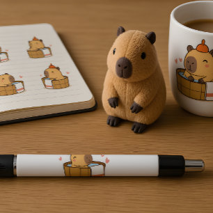 Bolígrafo de Capybara   Regalo de Papelería de Ani