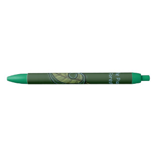 Bolígrafo de hojas de hoja de lubina del bosque de