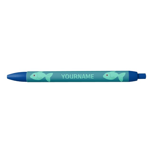 Bolígrafo de personalizado de pescado (Anverso)