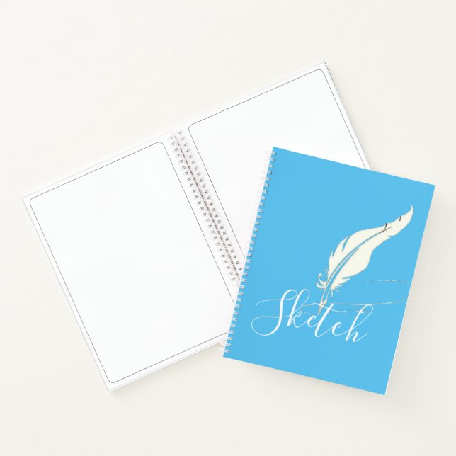 Bolígrafo de pluma personalizado cuaderno (Interior)