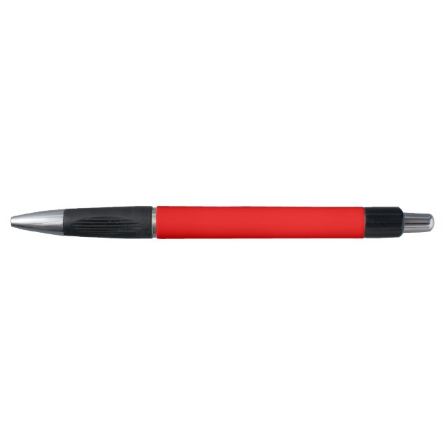 Bolígrafo de punta de bola rojo (Anverso)