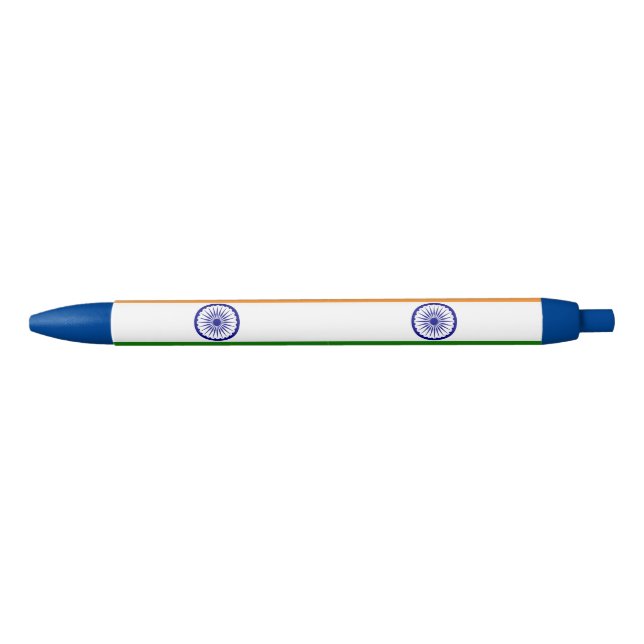 Bolígrafo de punto de balanza retráctil de bandera (Anverso)