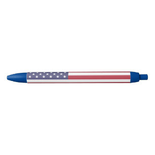 Bolígrafo de punto de enlace retráctil de bandera