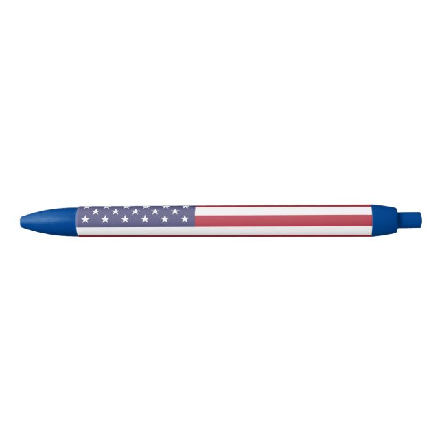 Bolígrafo de punto de enlace retráctil de bandera  (Anverso)