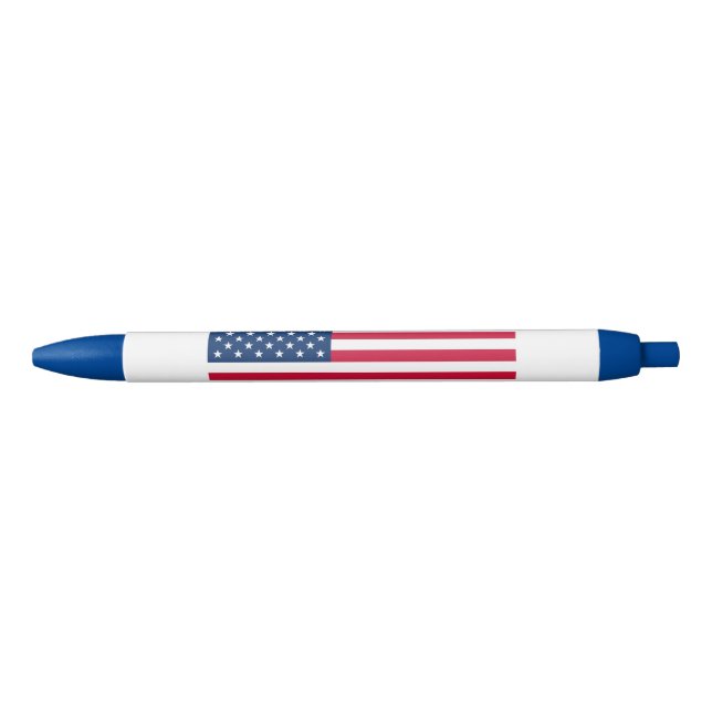 Bolígrafo De Tinta Azul American Flag Pen USA (Anverso)