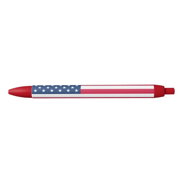 Bolígrafo De Tinta Azul American Flag Pen USA (Anverso)