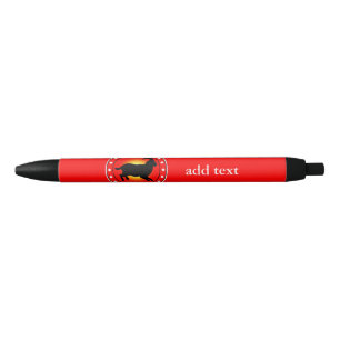 Bolígrafo De Tinta Azul Año de ovino / Ram / Cabra