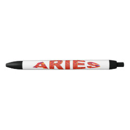 Bolígrafo De Tinta Azul Aries - Azul amarillo Naranja Firey