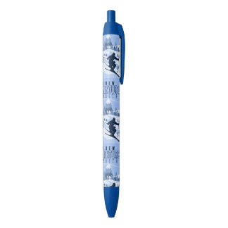 Bolígrafo De Tinta Azul Aventura al aire libre snowboard Winter
