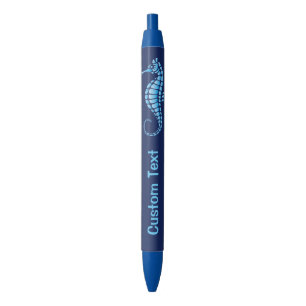 Bolígrafo De Tinta Azul Azul caballito de mar