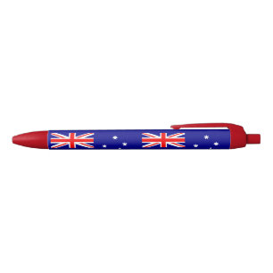 Bolígrafo De Tinta Azul Bandera australiana patriótica