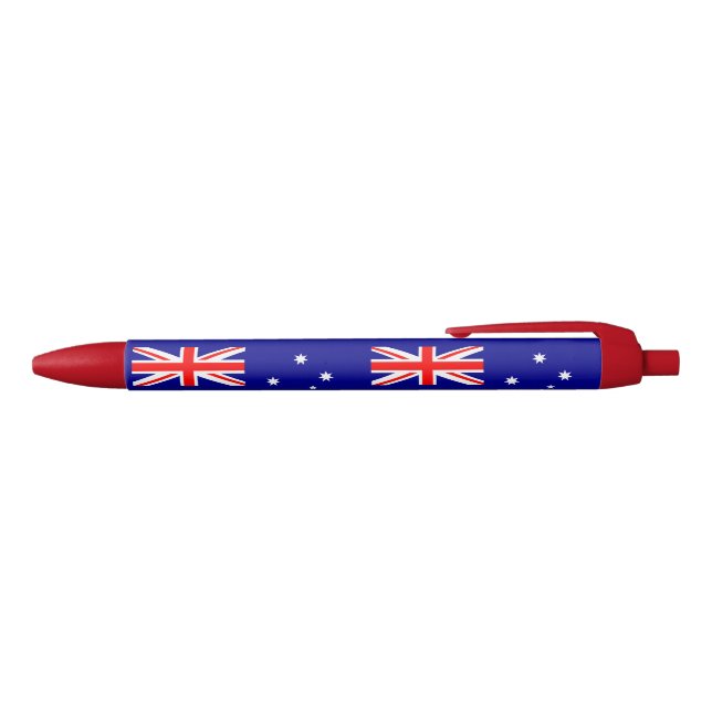 Bolígrafo De Tinta Azul Bandera australiana patriótica (Parte superior)