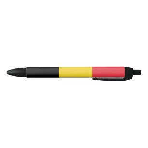 Bolígrafo De Tinta Azul Bandera belga patriótica