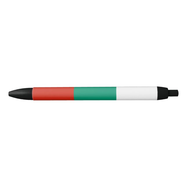 Bolígrafo De Tinta Azul Bandera búlgara patriótica (Anverso)