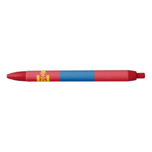 Bolígrafo De Tinta Azul Bandera de Mongolia