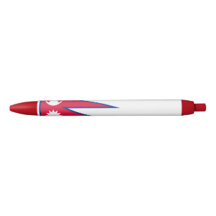 Bolígrafo De Tinta Azul Bandera de Nepal