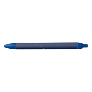 Bolígrafo De Tinta Azul Bandera del estado de Alaska