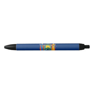 Bolígrafo De Tinta Azul Bandera del estado de Nueva York