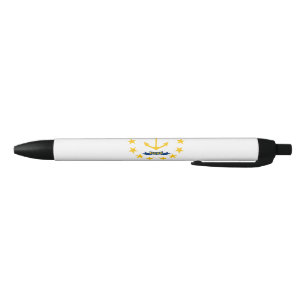 Bolígrafo De Tinta Azul Bandera del estado de Rhode Island