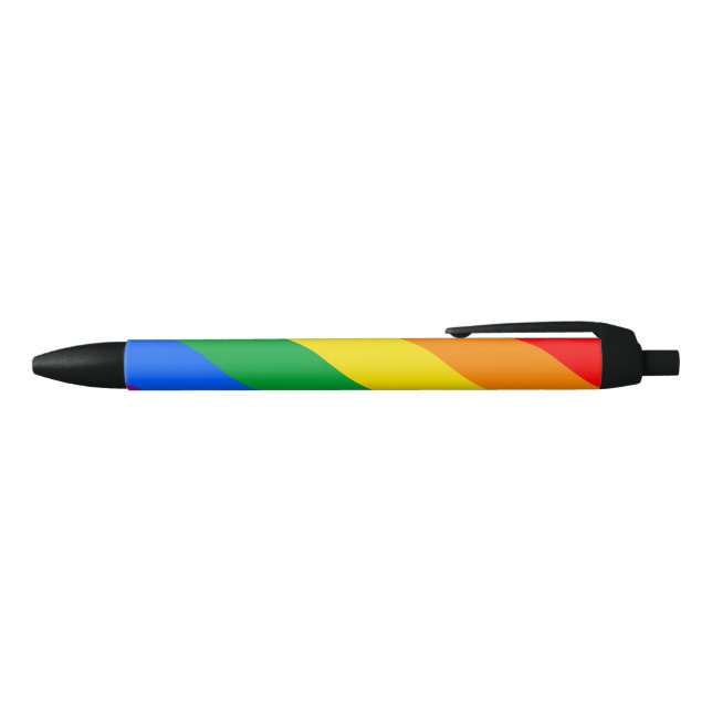 Bolígrafo De Tinta Azul Bandera del orgullo gay (Parte superior)