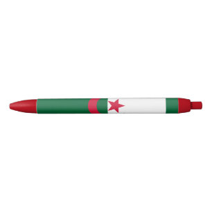 Bolígrafo De Tinta Azul Bandera patriótica argelina