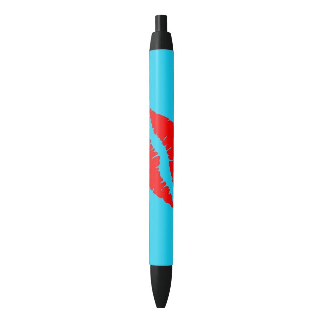 Bolígrafo De Tinta Azul Bésame (Frente vertical)