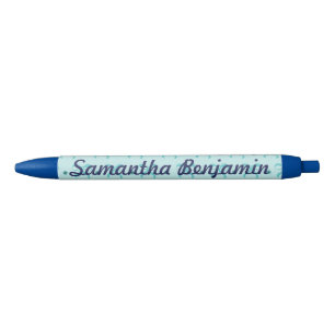 Bolígrafo De Tinta Azul Bonitos arcos azules