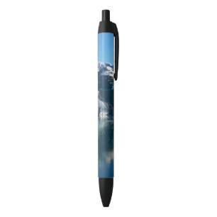 Bolígrafo De Tinta Azul Colegio Fiordo II Hermosa Fotografía de Alaska