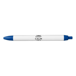 Bolígrafo De Tinta Azul cruz roja corona Keep Calm soy una Enfermera