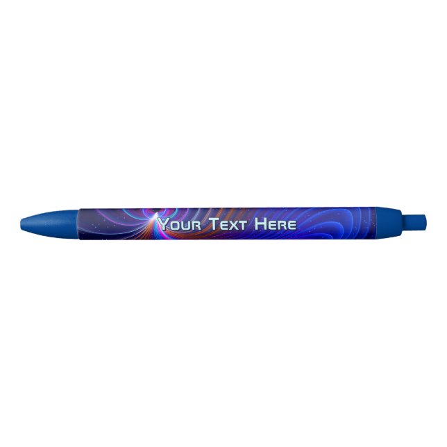 Bolígrafo De Tinta Azul Curvature (Anverso)