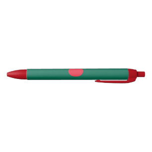 Bolígrafo de tinta azul de la bandera patriótica d