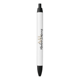 Bolígrafo De Tinta Azul Diseño elegante de aprendizaje automático – Bolígr