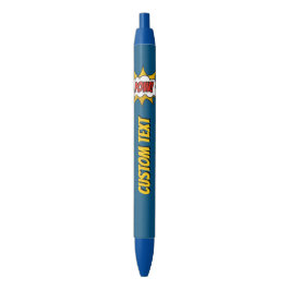 Bolígrafo De Tinta Azul Efecto de sonido de comic