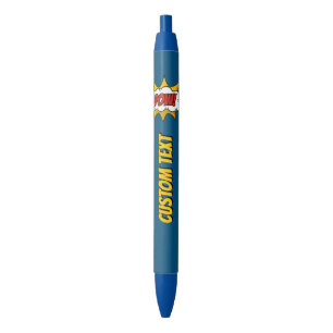 Bolígrafo De Tinta Azul Efecto de sonido de comic